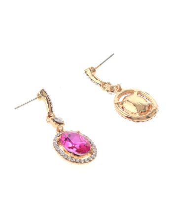 Crystal Rhinestone Drop Earrings