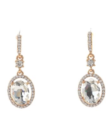 Crystal Rhinestone Drop Earrings