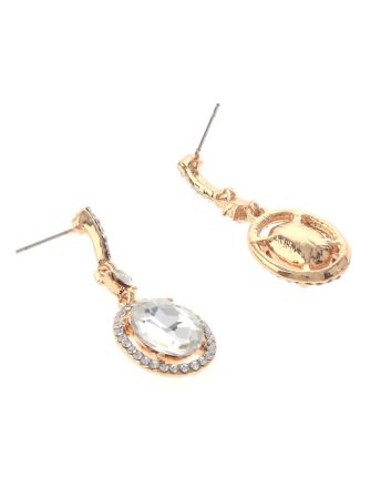 Crystal Rhinestone Drop Earrings