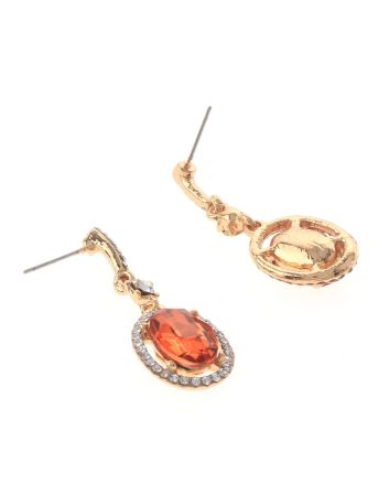 Crystal Rhinestone Drop Earrings