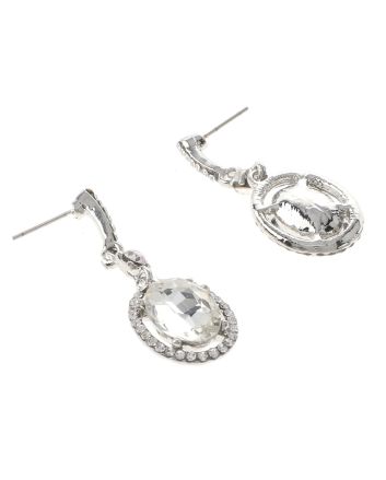 Crystal Rhinestone Drop Earrings