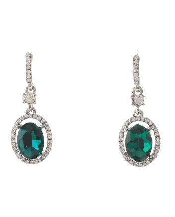 Crystal Rhinestone Drop Earrings
