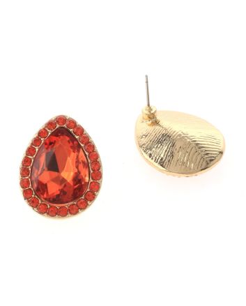 Crystal Drop Post Earrings