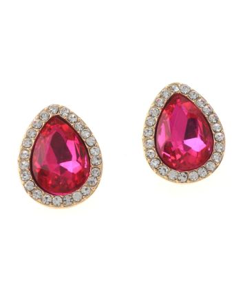 Crystal Drop Post Earrings