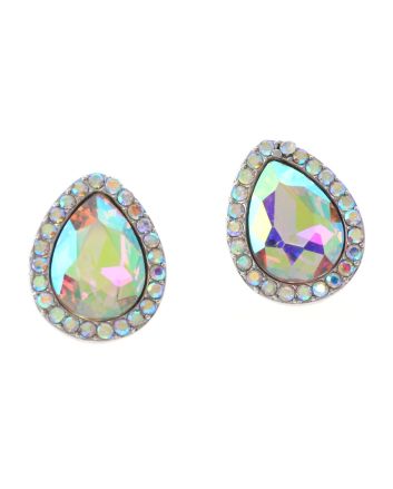 Crystal Drop Post Earrings