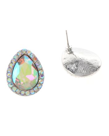 Crystal Drop Post Earrings