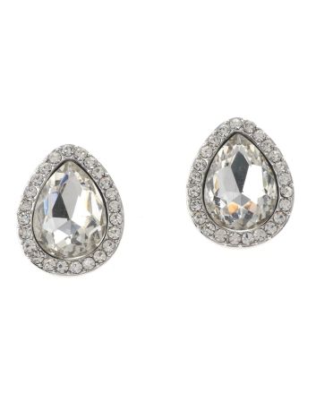 Crystal Drop Post Earrings