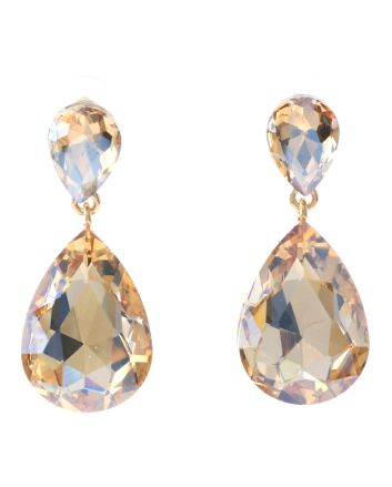 Crystal Rhinestone Post Earrings