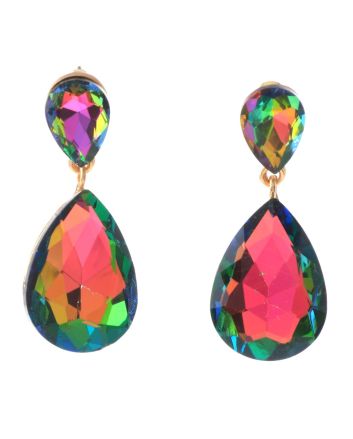 Crystal Rhinestone Post Earrings