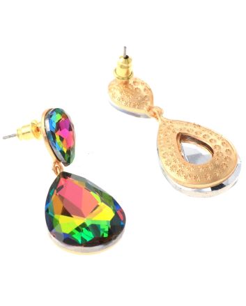 Crystal Rhinestone Post Earrings