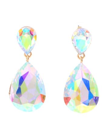 Crystal Rhinestone Post Earrings