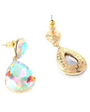 Crystal Rhinestone Post Earrings