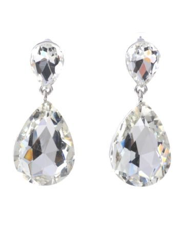 Crystal Rhinestone Post Earrings