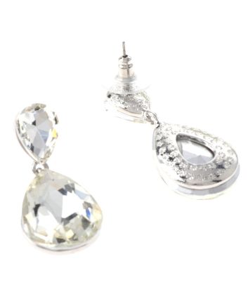 Crystal Rhinestone Post Earrings