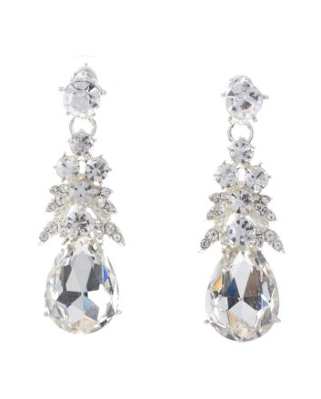 Rhinestone Post Earrings