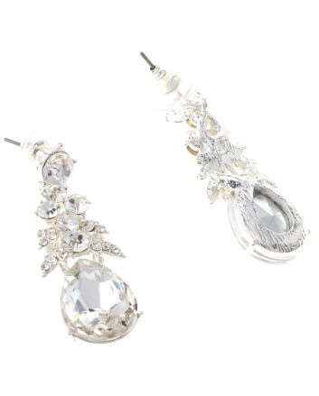 Rhinestone Post Earrings