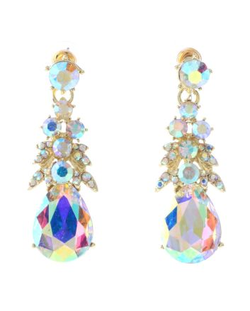 Rhinestone Post Earrings