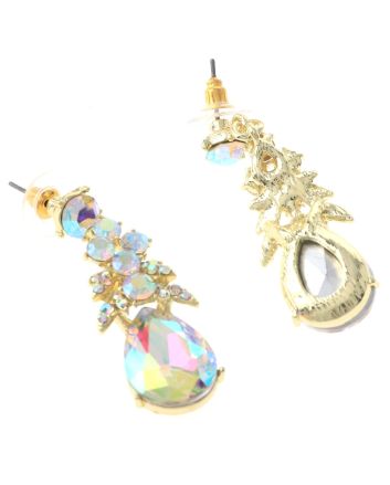 Rhinestone Post Earrings