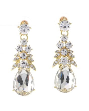 Rhinestone Post Earrings
