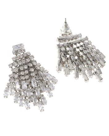 Rhinestone & CZ Post Earrings