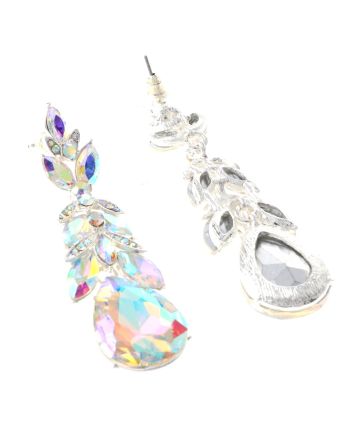 Rhinestone Post Earrings
