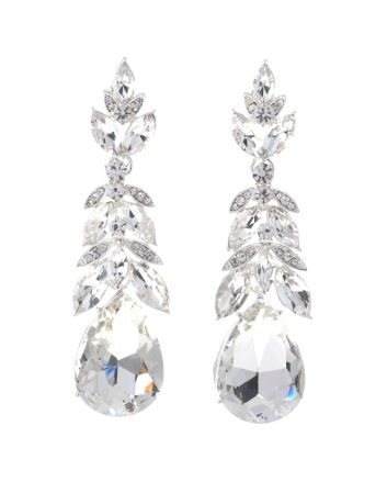 Rhinestone Post Earrings