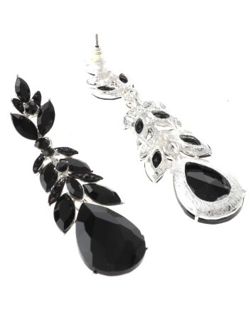 Rhinestone Post Earrings