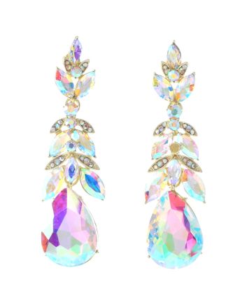 Rhinestone Post Earrings