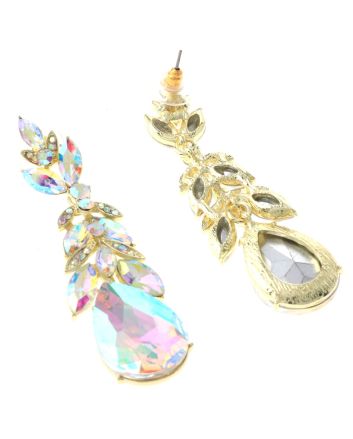 Rhinestone Post Earrings