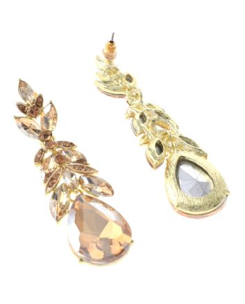 Rhinestone Post Earrings