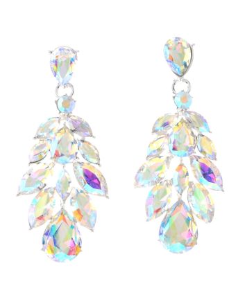 Rhinestone Post Earrings