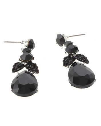 Rhinestone Post Earrings