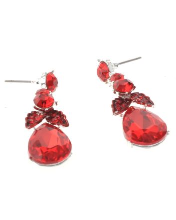 Rhinestone Post Earrings