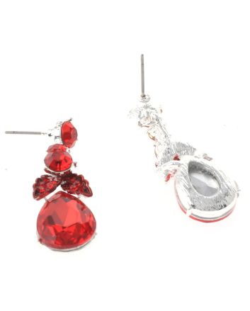 Rhinestone Post Earrings