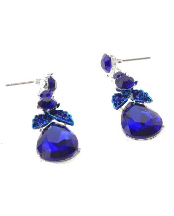 Rhinestone Post Earrings