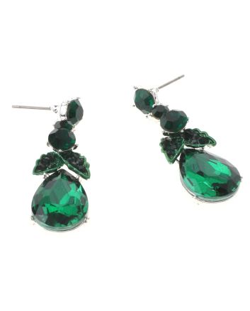 Rhinestone Post Earrings