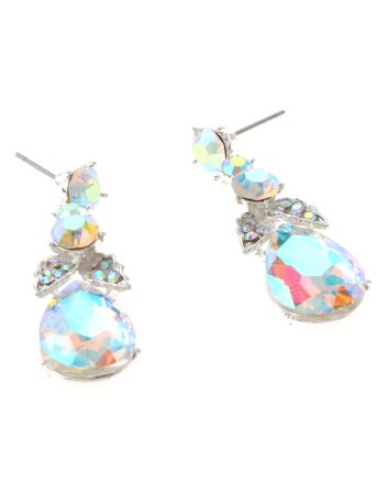Rhinestone Post Earrings