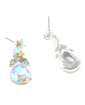 Rhinestone Post Earrings
