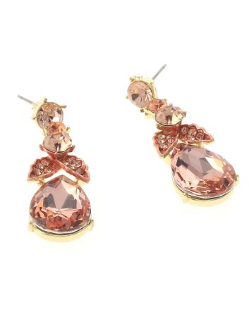Rhinestone Post Earrings