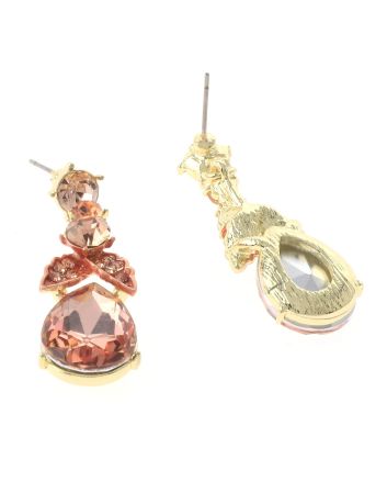 Rhinestone Post Earrings