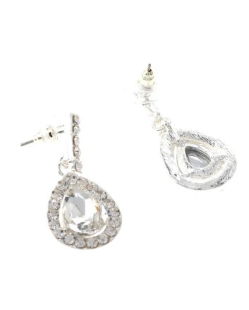 Rhinestone Post Earrings