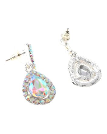 Rhinestone Post Earrings