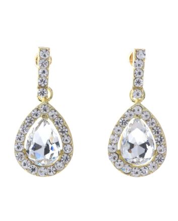 Rhinestone Post Earrings