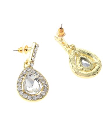 Rhinestone Post Earrings