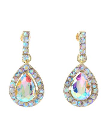 Rhinestone Post Earrings