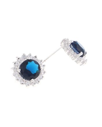 Fashion Cubic Zirconia Post Earrings