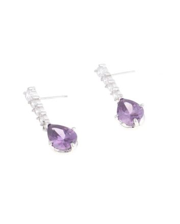 Fashion Cubic Zirconia Post Earrings