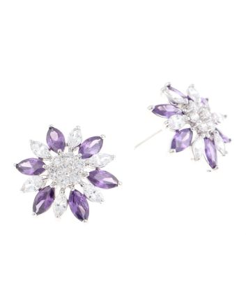Fashion Cubic Zirconia Post Earrings