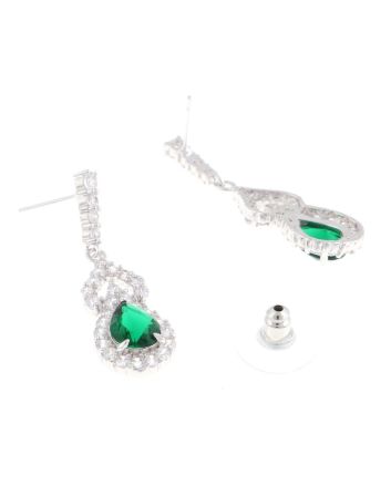 Fashion Cubic Zirconia Post Earrings