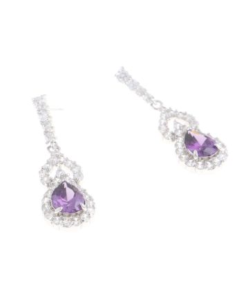 Fashion Cubic Zirconia Post Earrings